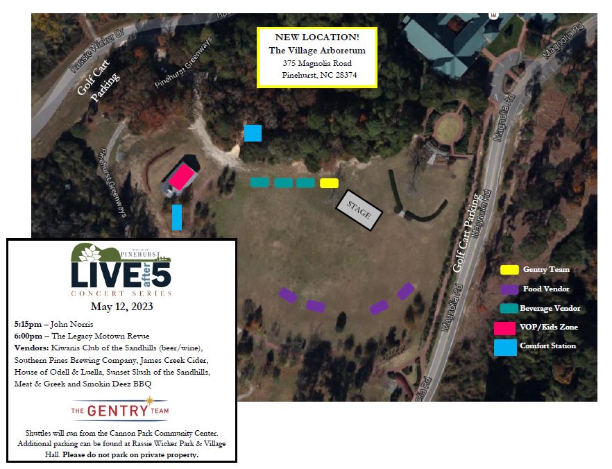 Online Event Layout