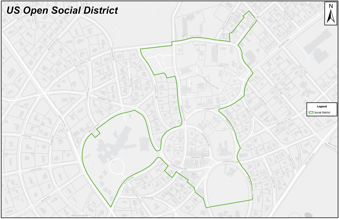 Social District Map