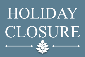 Holiday Closure Image 300x200